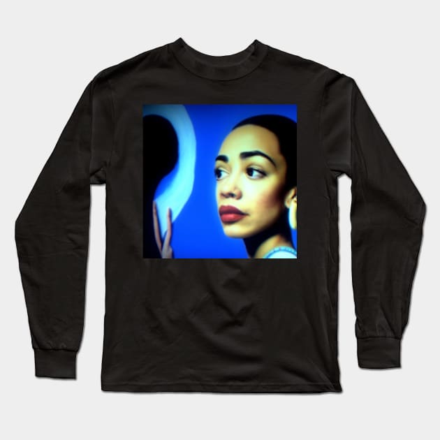 Sade blue Long Sleeve T-Shirt by tearbytea